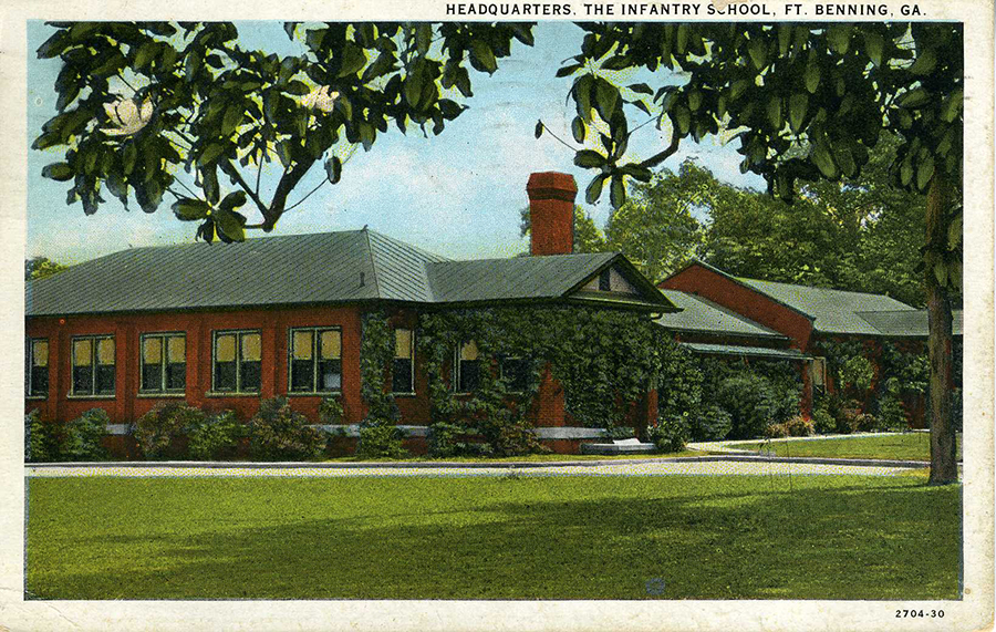 Office of the Staff Judge Advocate 1927 rendering